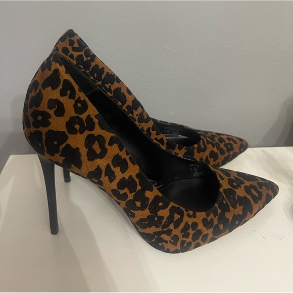 Zara leopard print heels animal print - Picture 2 of 6